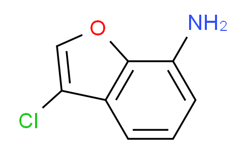 CAS No. 379228-65-6, 3-Chlorobenzofuran-7-amine