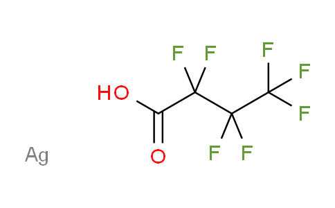 CAS No. 3794-64-7, 2,2,3,3,4,4,4-heptafluorobutanoic acid; silver