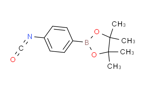 CAS No. 380430-64-8, 2-(4-isocyanatophenyl)-4,4,5,5-tetramethyl-1,3,2-dioxaborolane