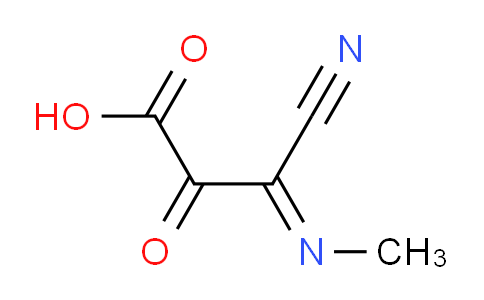 CAS No. 38157-71-0, 3-cyano-3-methylimino-2-oxopropanoic acid