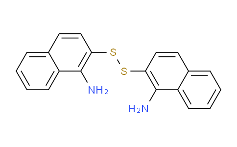 CAS No. 38262-57-6, 2-[(1-amino-2-naphthalenyl)disulfanyl]-1-naphthalenamine