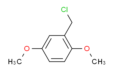 CAS No. 3840-27-5, 2-(chloromethyl)-1,4-dimethoxybenzene