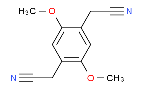 CAS No. 38439-93-9, 2-[4-(cyanomethyl)-2,5-dimethoxyphenyl]acetonitrile