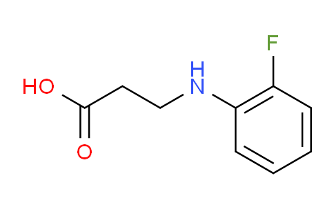CAS No. 38470-19-8, 3-(2-fluoroanilino)propanoic acid