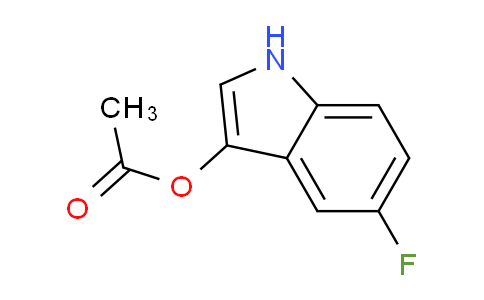 CAS No. 3849-75-0, 5-Fluoro-1H-indol-3-yl acetate