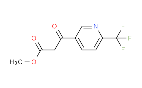 CAS No. 386704-15-0, Methyl 3-oxo-3-(6-(trifluoromethyl)pyridin-3-yl)propanoate