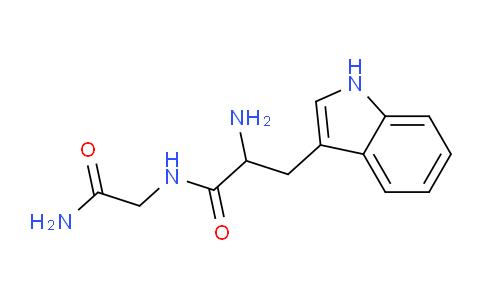 CAS No. 38689-27-9, 2-amino-N-(2-amino-2-oxoethyl)-3-(1H-indol-3-yl)propanamide