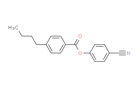 CAS No. 38690-77-6, 4-Cyanophenyl 4-butylbenzoate