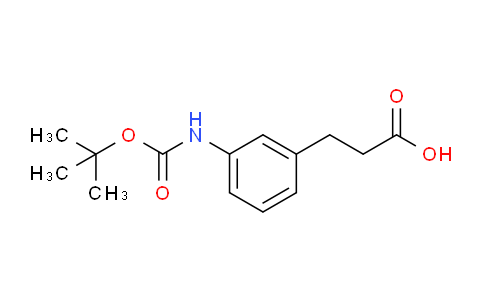 CAS No. 387360-95-4, 3-[3-[[(2-methylpropan-2-yl)oxy-oxomethyl]amino]phenyl]propanoic acid