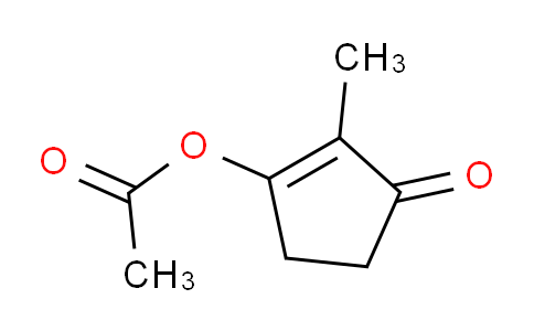 CAS No. 3883-57-6, 2-Methyl-3-oxocyclopent-1-en-1-yl acetate