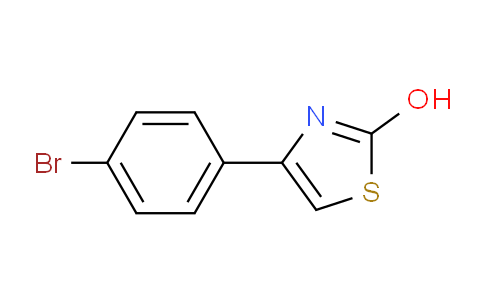 CAS No. 3884-34-2, 4-(4-Bromophenyl)thiazol-2-ol