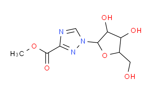 CAS No. 38934-69-9, 1-[3,4-dihydroxy-5-(hydroxymethyl)-2-oxolanyl]-1,2,4-triazole-3-carboxylic acid methyl ester