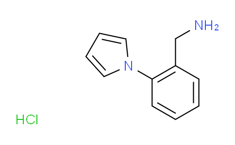 CAS No. 39116-24-0, [2-(1-pyrrolyl)phenyl]methanamine hydrochloride