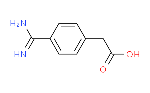 CAS No. 39244-83-2, 2-(4-Carbamimidoylphenyl)acetic acid