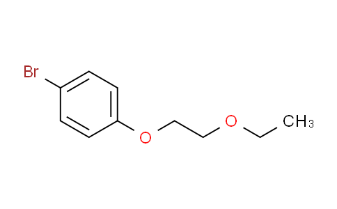 CAS No. 39255-20-4, 1-Bromo-4-(2-ethoxyethoxy)benzene