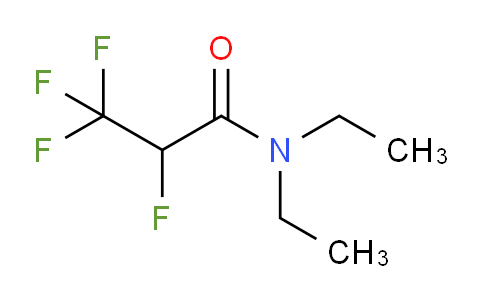 CAS No. 392-63-2, N,N-Diethyl-2,3,3,3-tetrafluoropropanamide