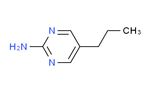 CAS No. 39268-72-9, 2-Amino-5-(n-propyl)pyrimidine