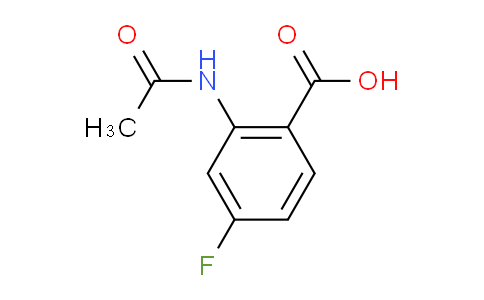 CAS No. 394-27-4, 2-Acetamido-4-fluorobenzoic acid