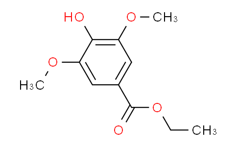 CAS No. 3943-80-4, Ethyl 4-hydroxy-3,5-dimethoxybenzoate