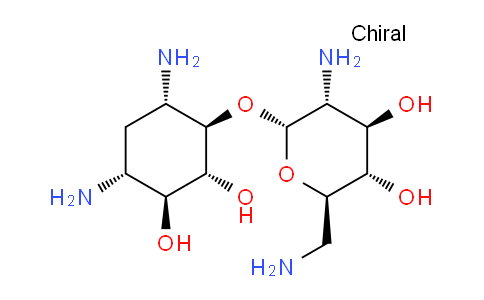 CAS No. 3947-65-7, (2R,3S,4R,5R,6R)-5-Amino-2-(aminomethyl)-6-(((1R,2R,3S,4R,6S)-4,6-diamino-2,3-dihydroxycyclohexyl)oxy)tetrahydro-2H-pyran-3,4-diol