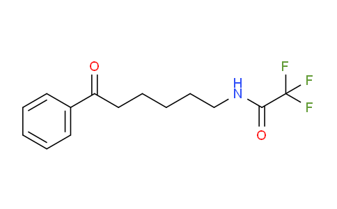 CAS No. 39510-50-4, 2,2,2-trifluoro-N-(6-oxo-6-phenylhexyl)acetamide