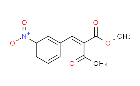 CAS No. 39562-17-9, Methyl 2-(3-nitrobenzylidene)-acetoacetate