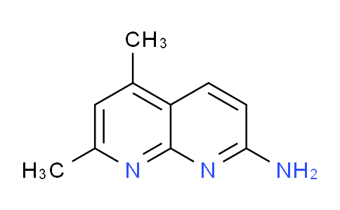 CAS No. 39565-07-6, 5,7-Dimethyl-1,8-naphthyridin-2-amine