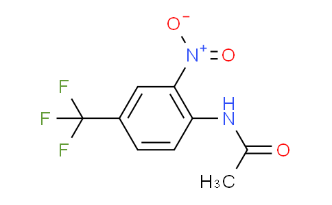 CAS No. 396-12-3, N-(2-Nitro-4-(trifluoromethyl)phenyl)acetamide
