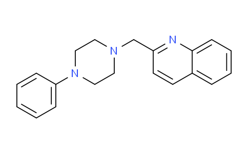 CAS No. 39819-27-7, 2-((4-Phenylpiperazine-1-yl)methyl)quinoline