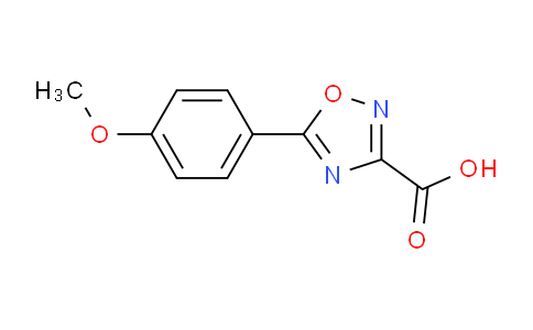 CAS No. 400085-56-5, 5-(4-methoxyphenyl)-1,2,4-oxadiazole-3-carboxylic acid