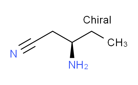 CAS No. 400090-60-0, (3R)-3-aminopentanenitrile