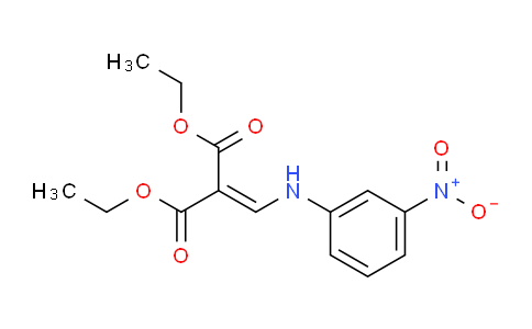 CAS No. 40107-10-6, 2-[(3-nitroanilino)methylidene]propanedioic acid diethyl ester