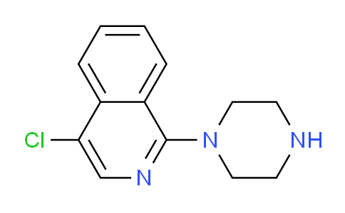 CAS No. 401567-94-0, 4-chloro-1-(piperazin-1-yl)isoquinoline