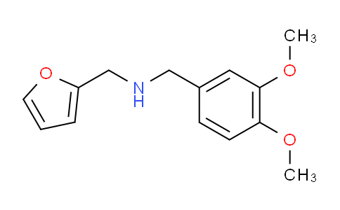 CAS No. 40171-98-0, N-(3,4-dimethoxybenzyl)-1-(furan-2-yl)methanamine