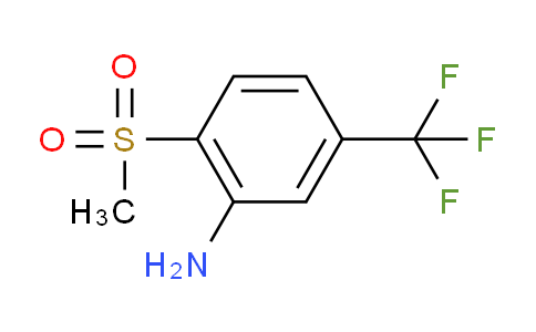 CAS No. 402-19-7, 2-(Methylsulfonyl)-5-(trifluoromethyl)aniline