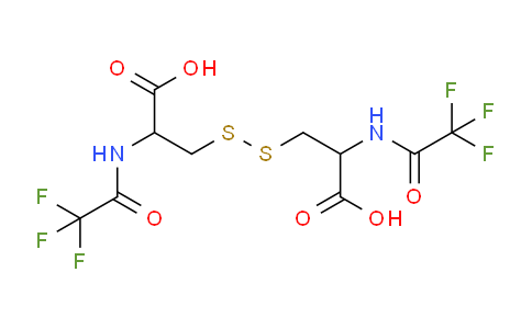 CAS No. 402-91-5, 3,3'-Disulfanediylbis(2-(2,2,2-trifluoroacetamido)propanoic acid)