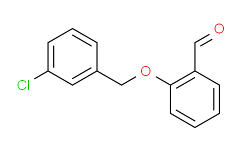 CAS No. 40359-59-9, 2-[(3-chlorophenyl)methoxy]benzaldehyde