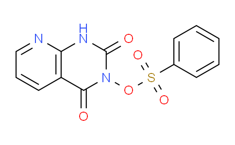 CAS No. 405-68-5, benzenesulfonic acid (2,4-dioxo-1H-pyrido[2,3-d]pyrimidin-3-yl) ester
