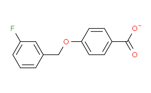 CAS No. 405-85-6, 4-[(3-fluorophenyl)methoxy]benzoate