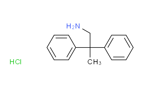 CAS No. 40691-66-5, 2,2-Diphenylpropan-1-amine hydrochloride
