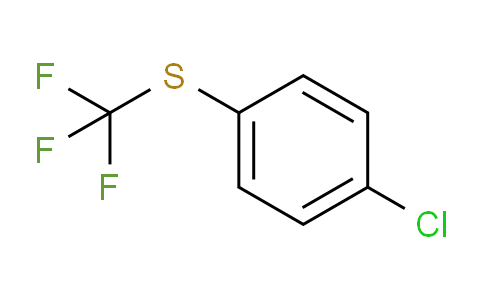 CAS No. 407-16-9, 4-Chlorophenyl trifluoromethyl sulfide