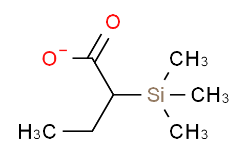 CAS No. 4071-88-9, 2-trimethylsilylbutanoate