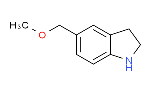 CAS No. 408507-66-4, 5-(methoxymethyl)-2,3-dihydro-1H-indole