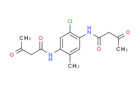 CAS No. 41131-65-1, N,N'-(2-Chloro-5-methyl-1,4-phenylene)bis(3-oxobutanamide)