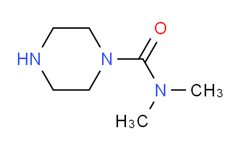 CAS No. 41340-78-7, N,N-dimethyl-1-piperazinecarboxamide