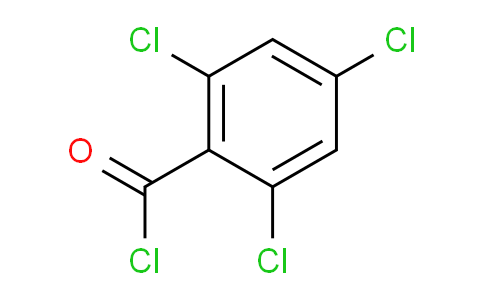 CAS No. 4136-95-2, 2,4,6-trichlorobenzoyl chloride