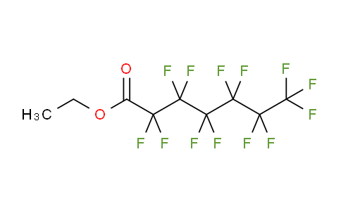 CAS No. 41430-70-0, 2,2,3,3,4,4,5,5,6,6,7,7,7-tridecafluoroheptanoic acid ethyl ester