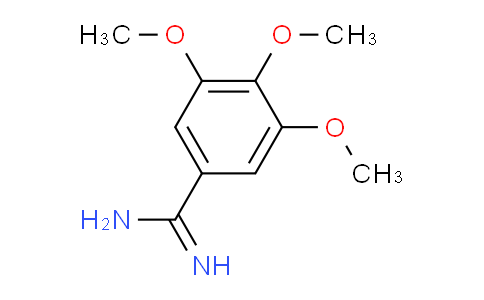 CAS No. 4156-70-1, 3,4,5-trimethoxybenzenecarboximidamide