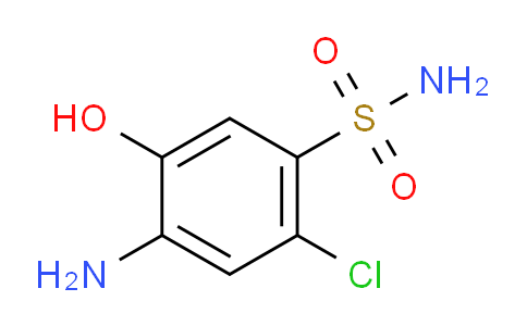CAS No. 41606-65-9, 4-amino-2-chloro-5-hydroxybenzenesulfonamide