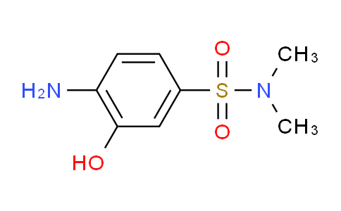 CAS No. 41608-75-7, 4-Amino-3-hydroxy-N,N-dimethylbenzenesulfonamide